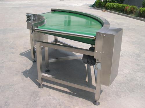 轉(zhuǎn)彎皮帶輸送機皮帶的長度怎么選擇