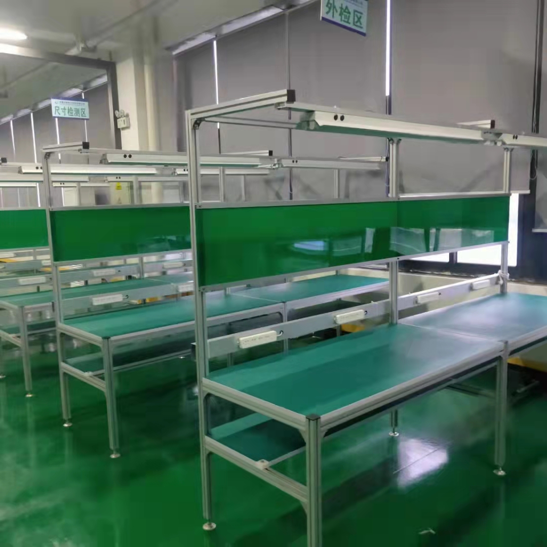 12臺流水線工作桌發(fā)往安徽阜陽客戶現(xiàn)場