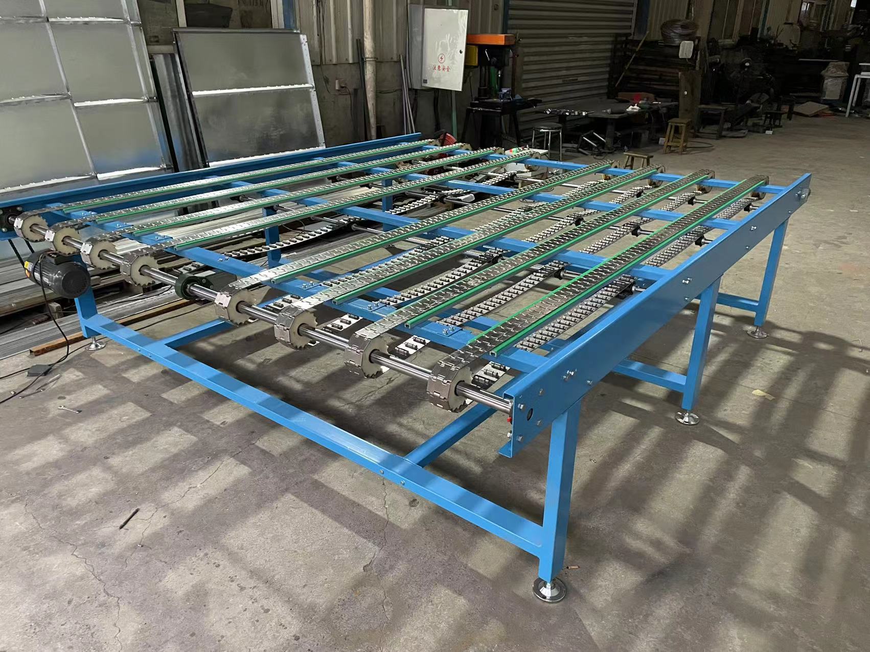 2臺重型板鏈機、平頂鏈機發(fā)往合肥美的集團