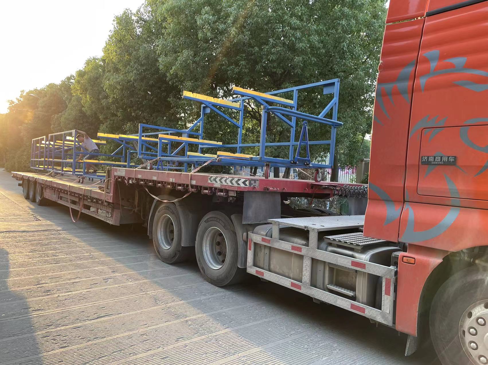 四臺工位器具發(fā)往浙江湖州吉利汽車